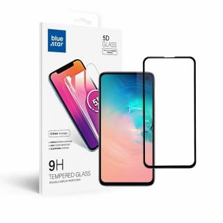 Tvrzené sklo Blue Star 5D Samsung Galaxy S10e  (full glue/case friendly) - černé