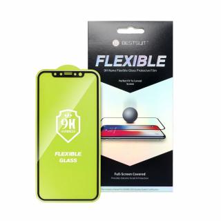Tvrzené sklo Flexible Nano Glass 5D Full Glue - Apple iPhone 12 5,4  černé