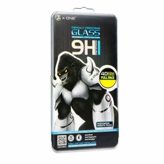Tvrzené sklo X-ONE 4D pro Samsung Galaxy S20 (case friendly) černé