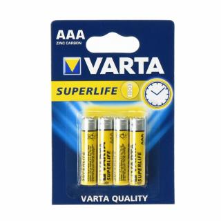 VARTA Baterie R3 (AAA) Superlife - 4 ks