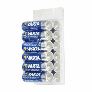VARTA High Energy alkalická baterie R6 (AA) - 12 ks