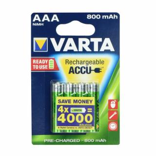 VARTA nabíjecí baterie R3 (AA) 800 mAh - 4 ks