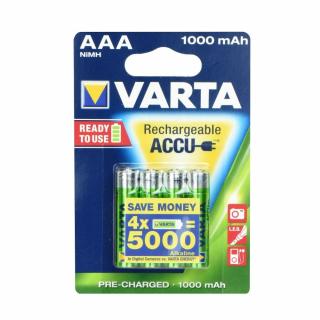 VARTA nabíjecí baterie R3 (AAA) 1000 mAh - 4 ks