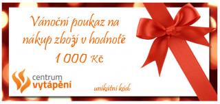 Dárkový voucher v hodnotě 1 000 Kč