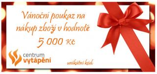 Dárkový voucher v hodnotě 5 000 Kč