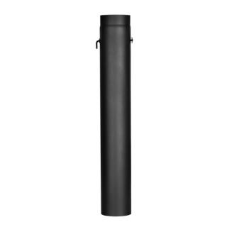 Kouřovod - trubka s klapkou (zúžené hrdlo) 1000/ø120/2mm