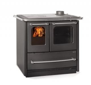 La Nordica Sovrana Easy Evo 2.0 - Kuchyňský sporák na tuhá paliva  Pro další slevu volejte +420 778 500 111 Barva: Černá