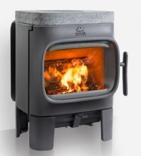 Mastková horní deska ( horní vývod), černý lak - pro Jotul F 105