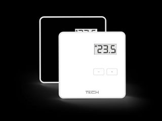 TECH CS-294v1 - dvoupolohový pokojový termostat drátový Barva: Bílá