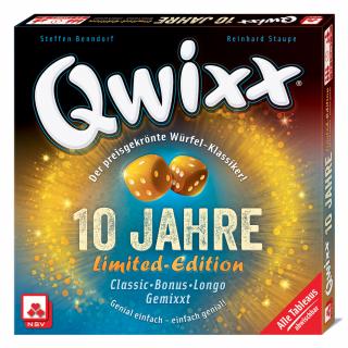 10 years QWIXX Limited Edition - kostková hra