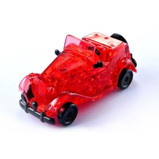 3D Crystal puzzle Červené auto
