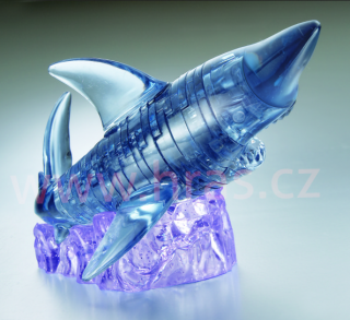 3D Crystal puzzle Žralok