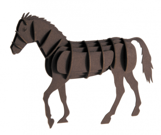 3D papírový model - kůň