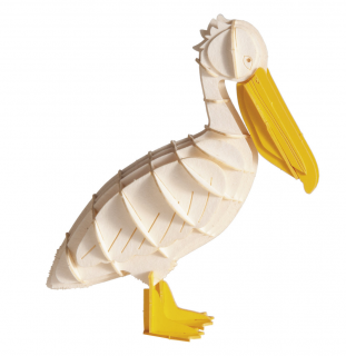 3D papírový model - pelikán