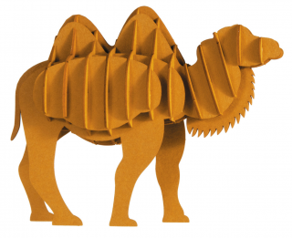 3D papírový model - velbloud