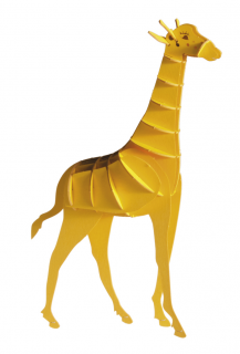 3D papírový model - žirafa