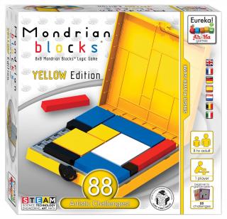 Ah!Ha Mondrian Blocks (Yellow)-plastový hlavolam