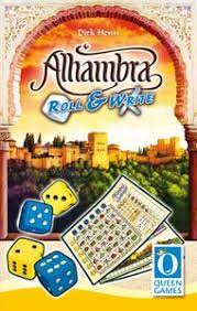 Alhambra Roll & Write (EN) - Kostková hra