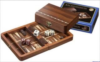 Backgammon mini Egina - stolní hra