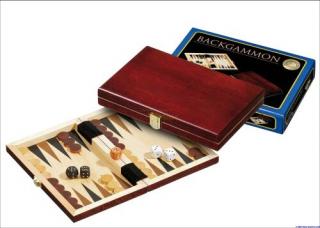 Backgammon mini Saloniki- stolní hra