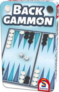 BackGammon v plechovce Schmidt Spiele - stolní hra