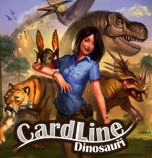 Cardline: Dinosauři-karetní hra