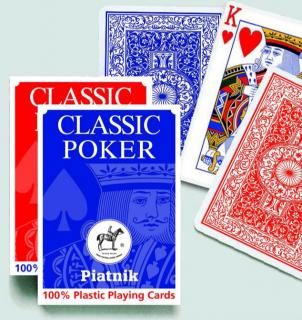 Classic Poker 100% Plast (karty)