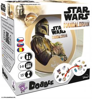 Dobble: Star Wars The Mandalorian - postřehová karetní hra