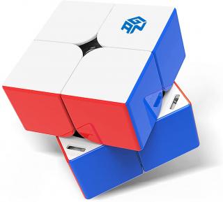 GAN 251 M Leap 2x2 Magnetic Speed Cube- plastový hlavolam