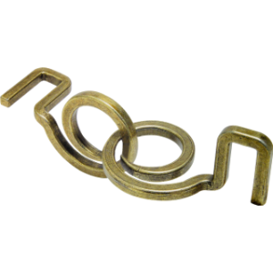 Hanayama Cast Huzzle Hook- kovový hlavolam