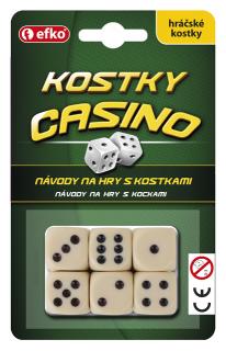 Hrací kostky Casino