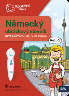 Kouzelné čtení - kniha Německý obrázkový slovník