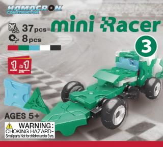 LaQ Hamacron Constructor Mini Racer Zelený - stavebnice