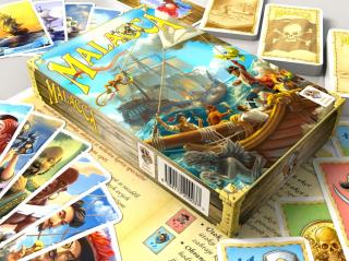 Malacca - pirátská hra - karetní hra