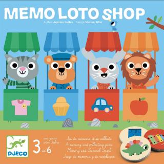 Memo loto shop - paměťová hra
