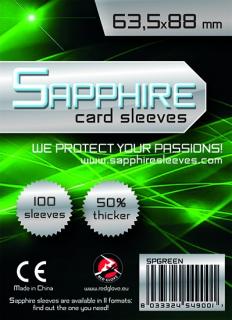 Obaly na karty Sapphire Green - Standard Card Game (63,5 x 88)