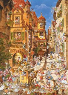 Puzzle Romantic Town Day 1000 Heye