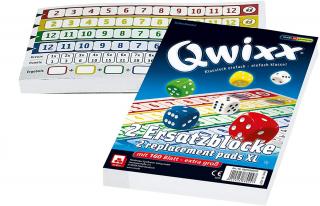 Qwixx - XL náhradní výsledkové bločky