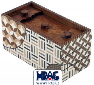 Secret Box (dvouprostorový) - dřevěný hlavolam