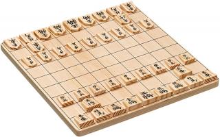 Shogi Japanes Chess 3297 wood