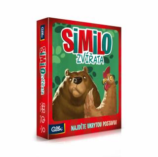 Similo - Zvířata - karetní hádací hra