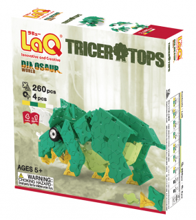 Stavebnice LaQ: Dinosaur World Triceratops