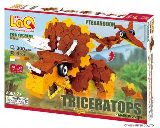 Stavebnice LaQ: DW Triceratops a Pteranodon