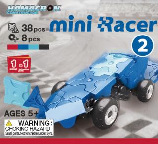 Stavebnice LaQ: HC Mini Racer Modrý