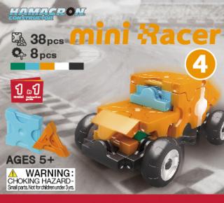 Stavebnice LaQ: HC Mini Racer Oranžový