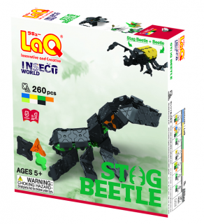 Stavebnice LaQ: Insect World Stag Beetle