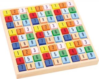 Sudoku barevné s čísly