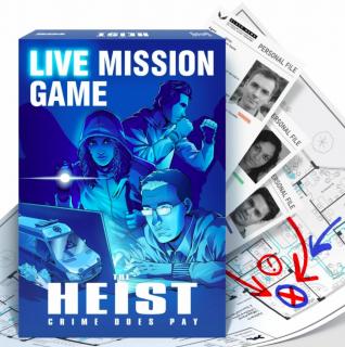 The HEIST - Live Mission Game (EN) - Párty hra