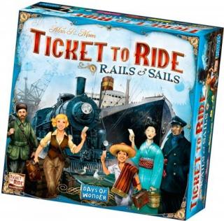Ticket to Ride: Rails&Sails - desková hra