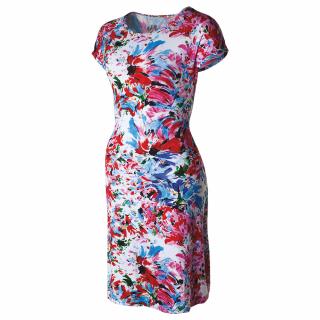 dámské šaty - multicolor malba Velikost: XL